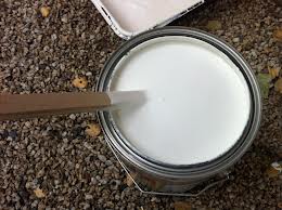 white paint
